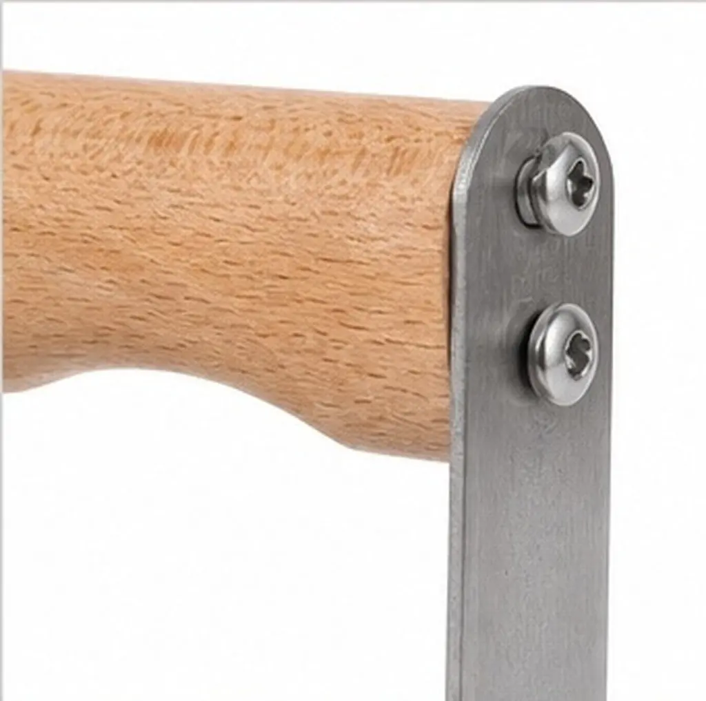 1Pcs Honey Mold Cutter Premium Stainless Steel and Natural Wood Handle Easy Clean Reusable Beekeeping Accessory Honeycomb