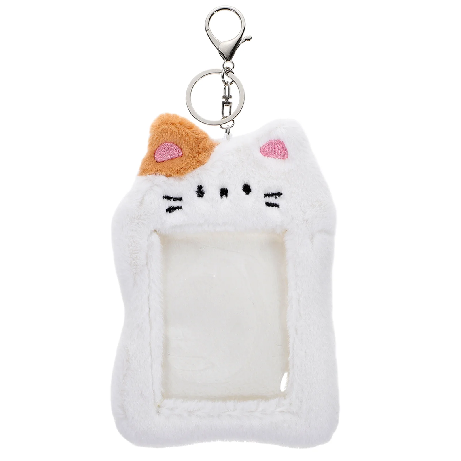 

Деловые женские карты, плюшевые бейджи, сумки, многоразовые брелоки, открытки, белые Студенческие