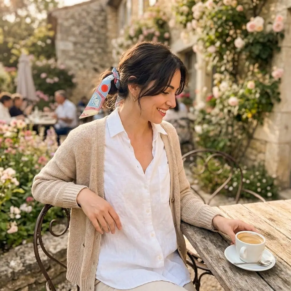 

Элегантные галстуки-бабочки, длинные шелковые шарфы, шарфы с принтом мороженого, клетчатые шарфы, цветочные повязки для волос, длинные ленты-шарфы для женщин