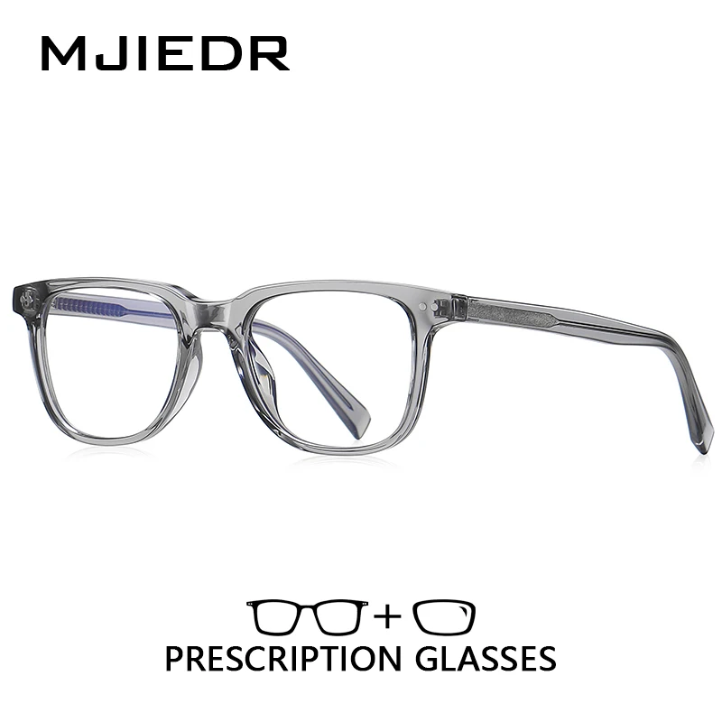 

MJIEDR Korean-style Small Square Prescription Glasses Woman Men Optical Eyeglasses Rectangle Progressive Photochromic Eyewear