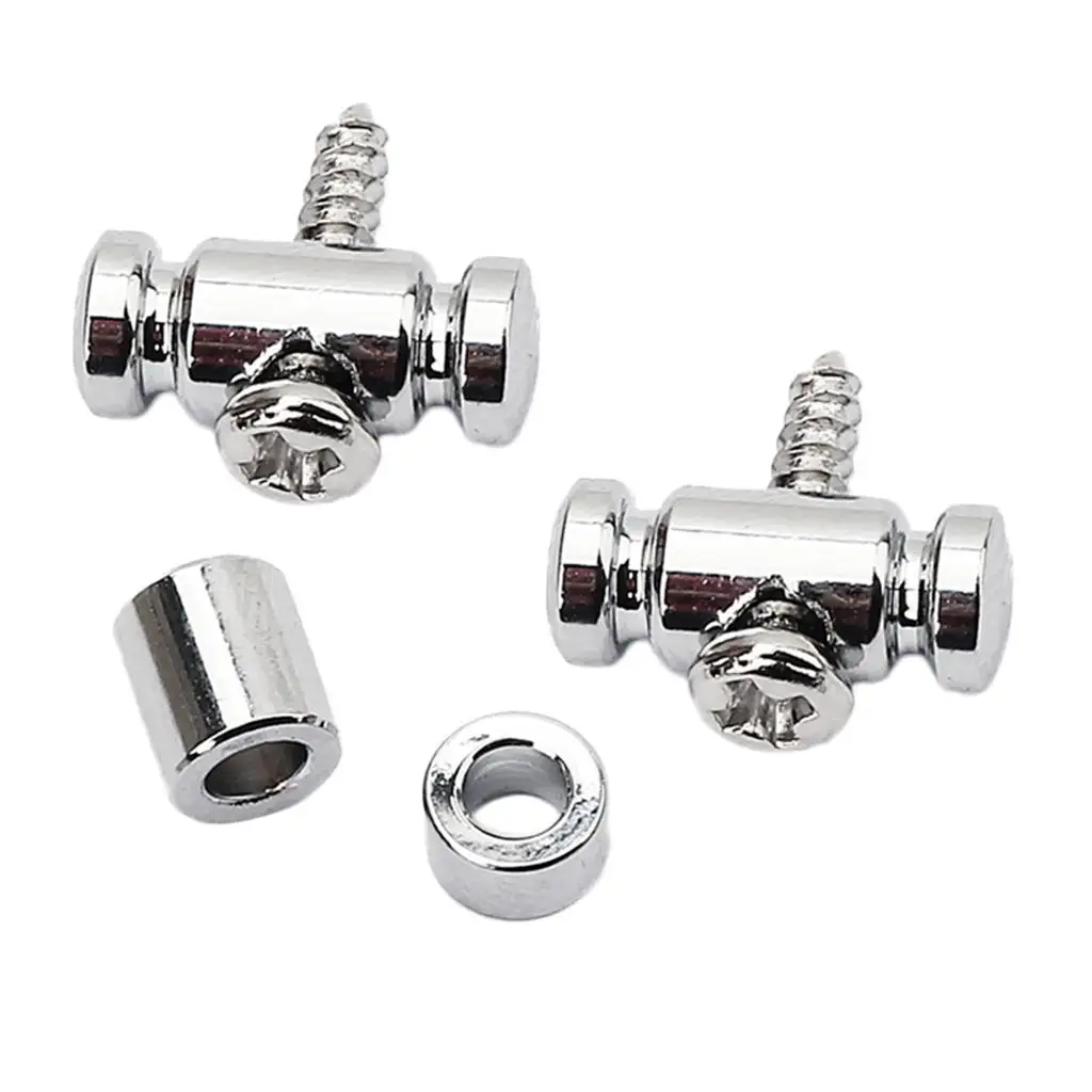 

Durable GE19 Scooter String Retainer Mounting Room Guide Guitar Parts Chrome