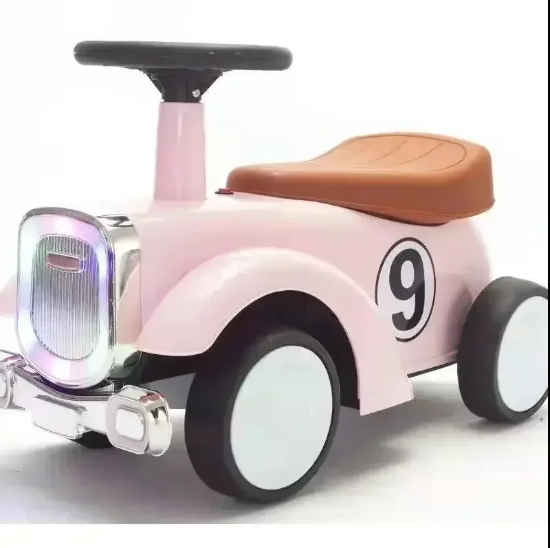 Coche de equilibrio oscilante con sonido LED multifuncional, juguete mecedora antivuelco, regalo de cumpleaños Ideal para niños