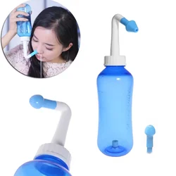 300ml Nasal Washing Nose Aspirator Nasal Wash Salt Cleaner Sinusite Allergic Rhinitis Treatment Child Adult Neti Pot Health Care