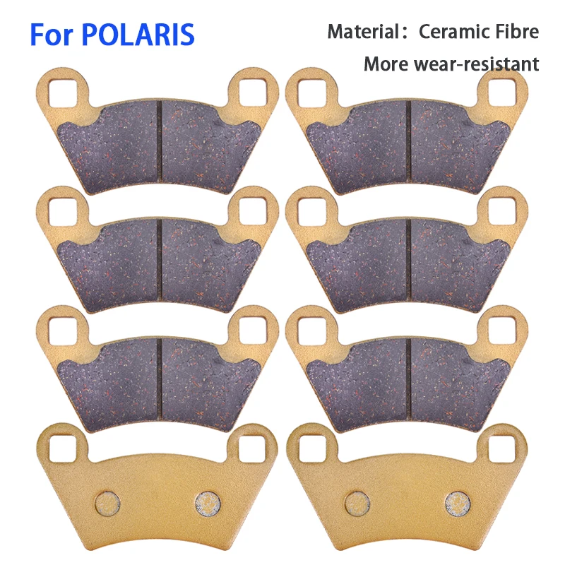 For POLARIS Ranger 700 500 400 325 ETX XP TM PPS UTV Series 10 11 1500 EFI Front Rear Brake Pads 2202413 2202097 1910672 1910514