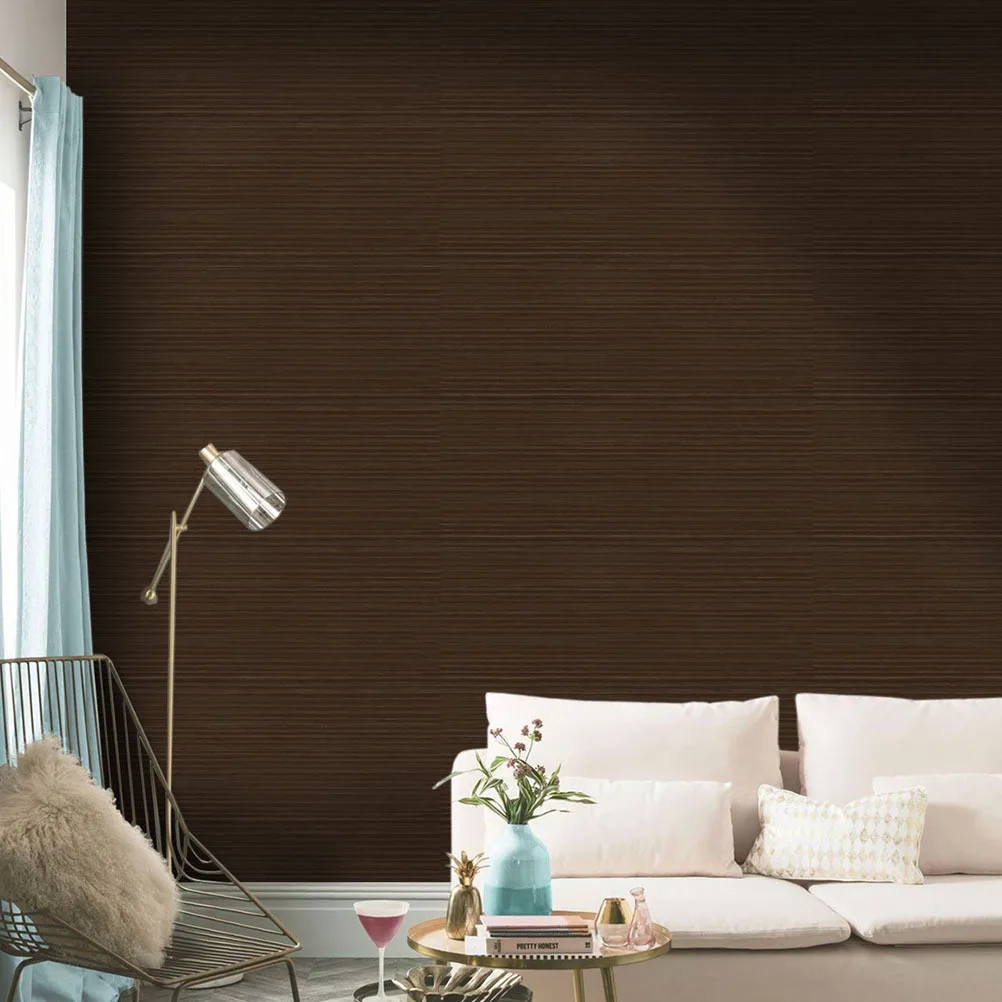 ملصق أرضي قابل للتقشير واللصق مقاوم للماء من الخشب البلاستيكي لتصميم الحبوب لغرفة المعيشة وغرفة النوم مقاس 120 × 90 سم ألواح أرضية قابلة للتقشير واللصق #3