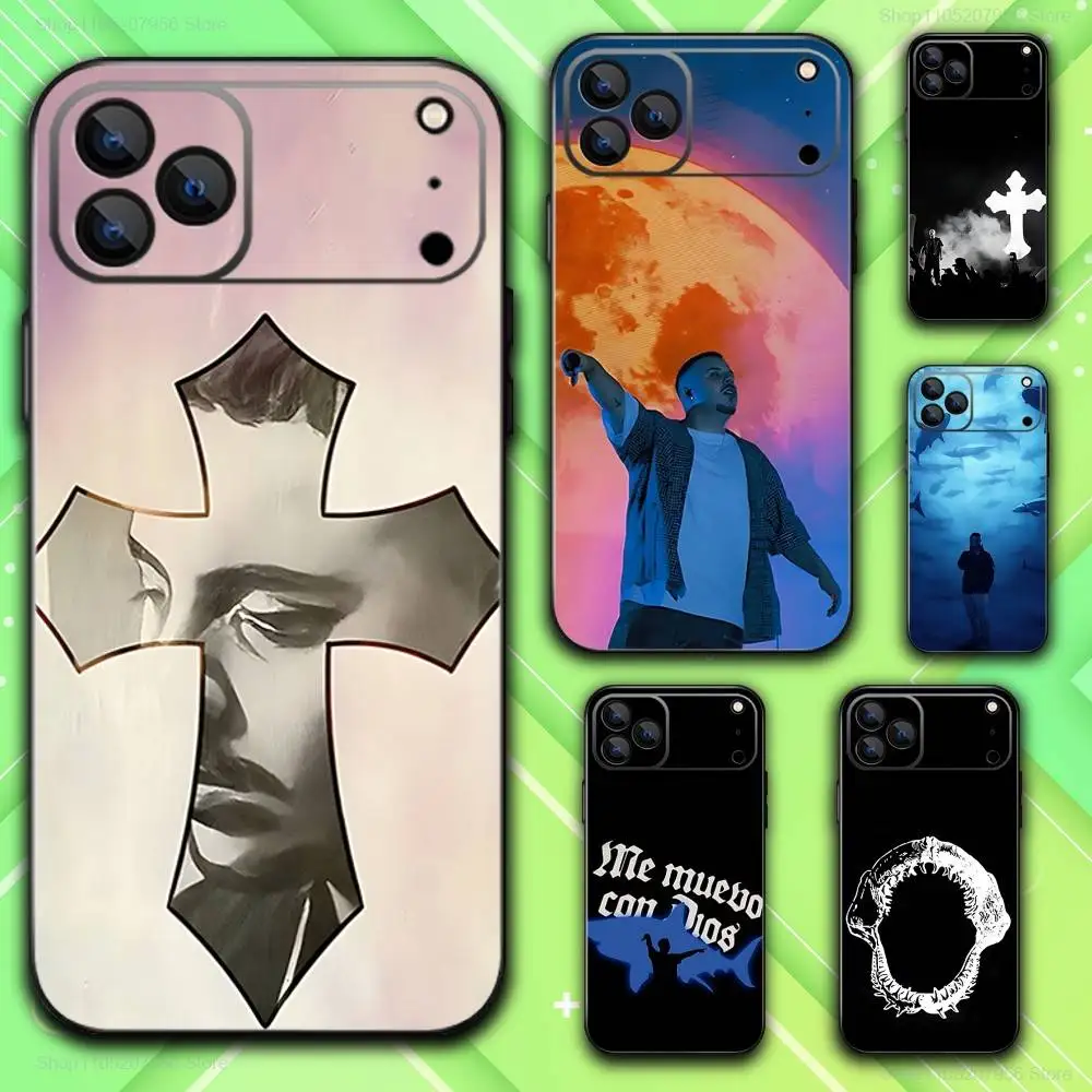 

C-Cruz Singer C-Cafune For iPhone 11,12,13,14,15,16,17,Plus,E,Air,Pro,Max,Mini Black Soft Phone Case