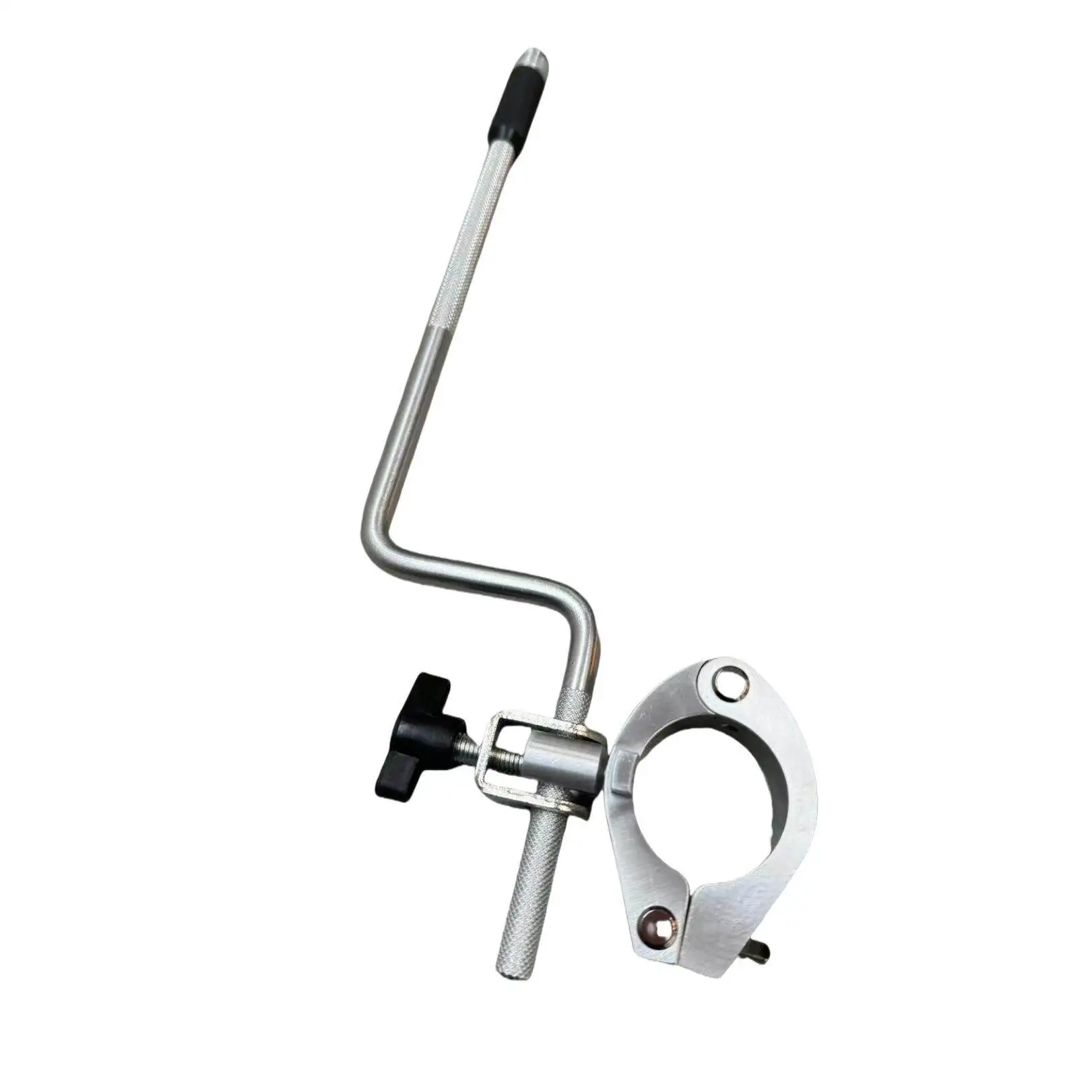 All-in-One Drum Mount: Tom Cymbal Holder & Bass Drum Mic Clip, Easy to Install Multi-Functional Drum Hardware Accessories