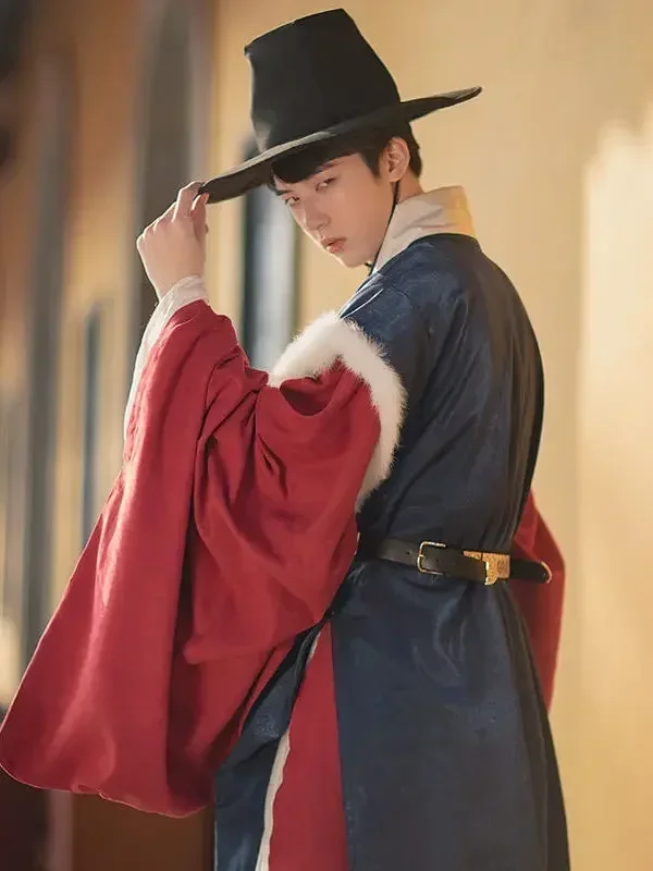 

Hanfu antiguo Original para hombre, disfraz традиционный де espadachín, ropa de Baile Folclórico chino, traje de Tage Stang, ropa