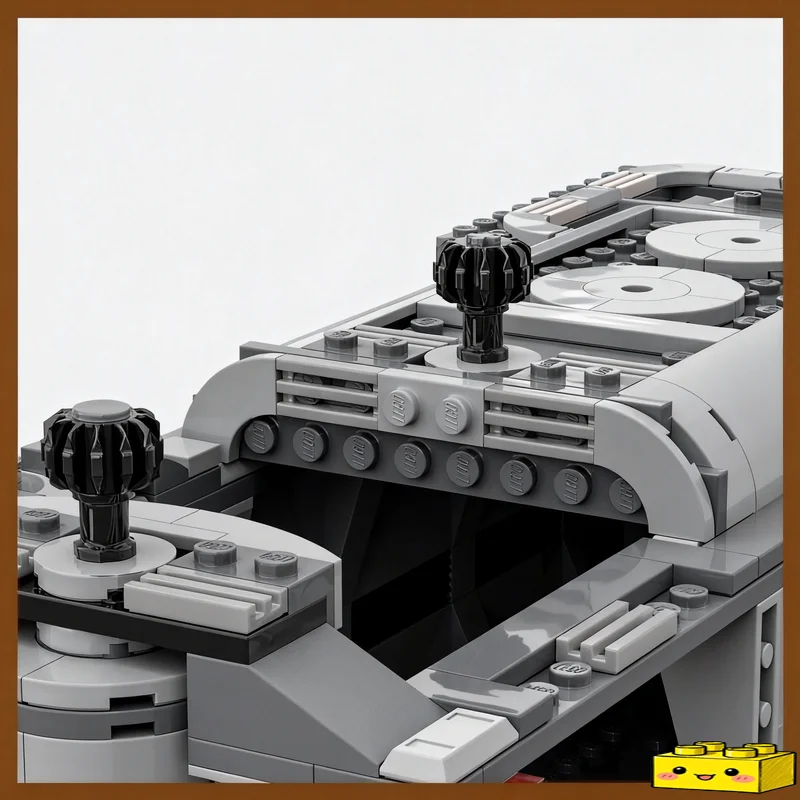 172PCS MOC Cutaway Bridge Module Expansion Model Custom Puzzle Architecture DIY Assembly Toy Creative Collection Display Gifts