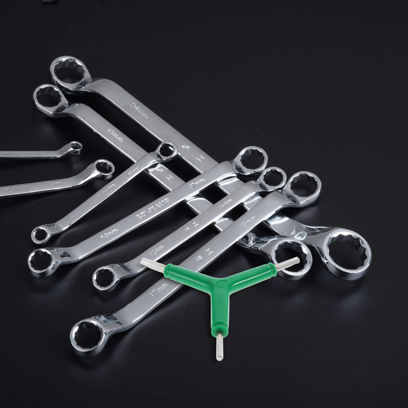 4Pcs Y Shape Bike Wrench 3 Way Allen Key Multifunctional Cycling Maintenance Tool Durable High Visibility Finish