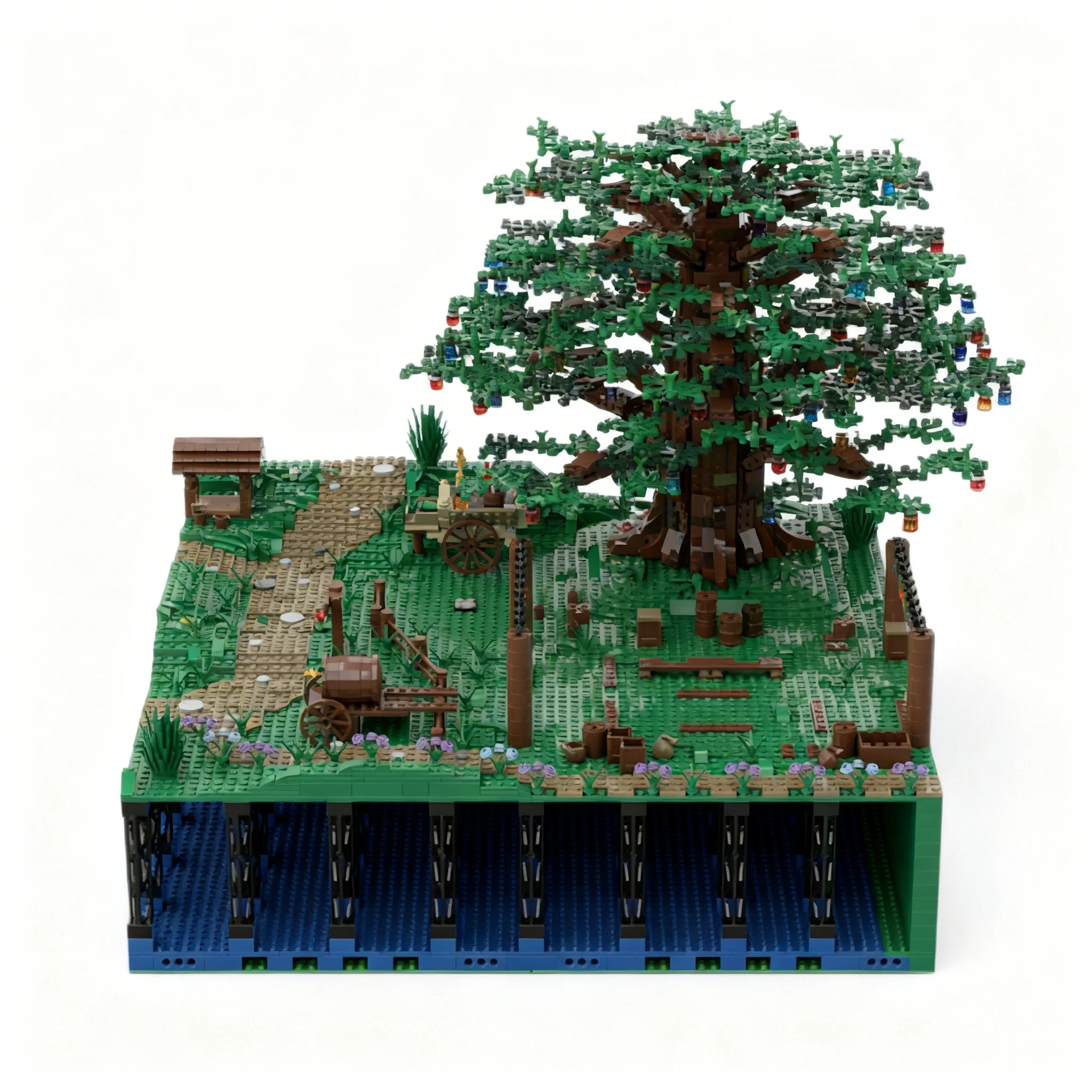 4245pcs MOC Hobbiton - Section 8 9 The Hobbit And Lord Of The Rings Model Building Blocks Construction Toy Christmas Gift Craft