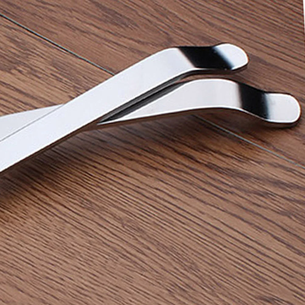 

4 pcs Stainless Steel Serving Spoon Set 28X5.8Cm Long Handle Dishwasher Safe Food Distribute Spoons For Dried Food Transfer