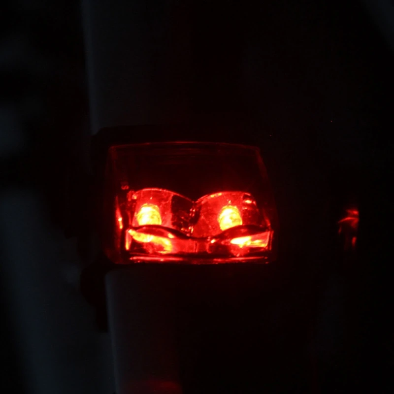 Bicycle Taillight,Magnetic Induction Power Generation,Bike Helmet Safety LED Light,IPX4 Waterproof