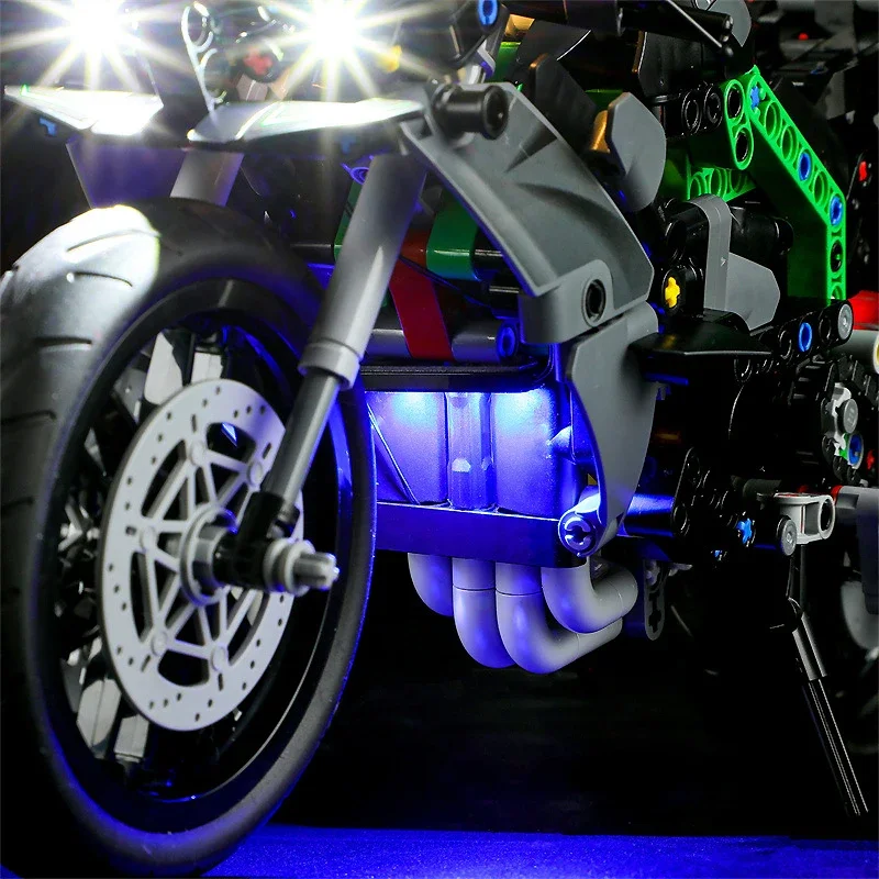 DIY LED Light สําหรับ LEGO 42170 การวิเคราะห์ H2R รถจักรยานยนต์อาคารอิฐของขวัญ (เฉพาะไฟ LED,ไม่มีบล็อกรุ่น)