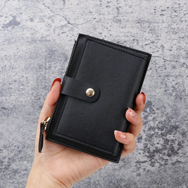 Wallet female ins students 2024 new wallet female ultra-thin card bag one small change bag clutch bag