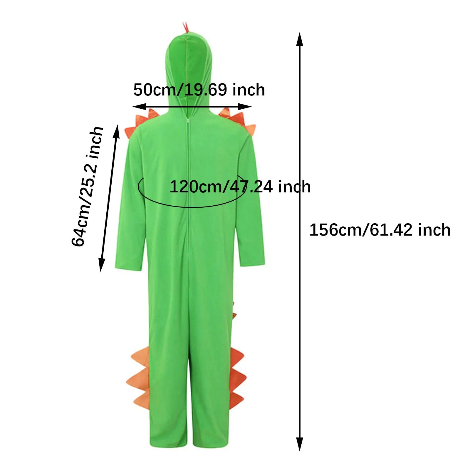 Costume da dinosauro per adulti per donna uomo novità Dress up Animal Cosplay Outfit