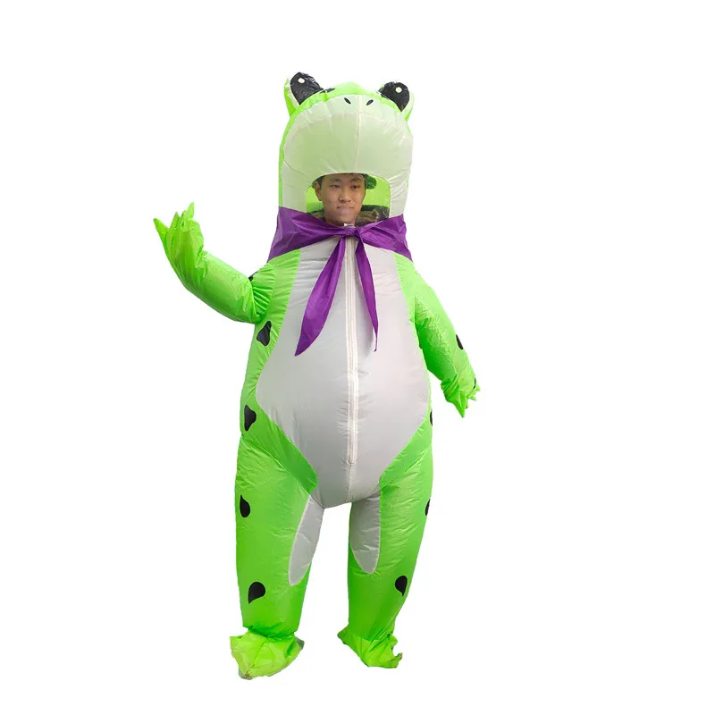 Cartoon Doll Costumes People Wear Dolls Inflatable Toad Quirky Stage Performance Frog Inflatable Clothing