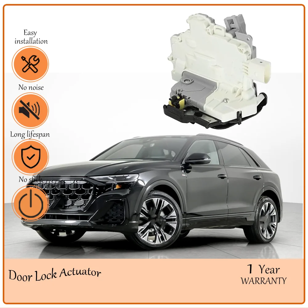 

Compatible with Audi 1PC，A3/A6/A8 2002-2013, Direct Rear Right Door Lock Actuator - Central Locking, Replaces oem 8E0839016AA