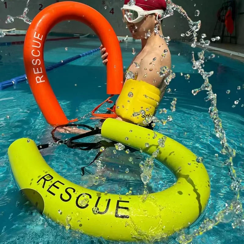 

Life-Saving Buoyancy Follower Stick, Inflatable Lifebuoy, Outdoor Swimming Floating Ring, Water Sports Equipment