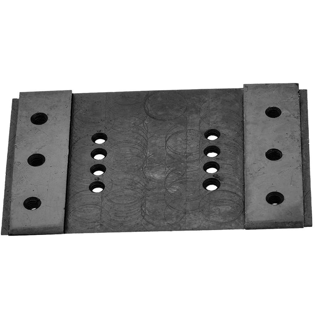 Binder Bed Slide Plate K41B For Double Needle 842/845 Sewing Machine Old-Type Black Folder Base