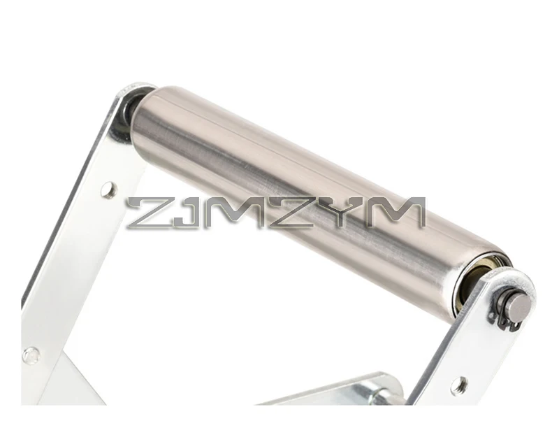Foldable Stainless Steel Stand with One Roller Adjustable Cutting Machine Support Frame Material Support Bracket For Cutting