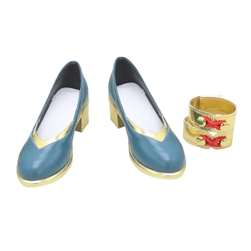 パーソナライズされたスターの衣装,コスプレ,ハロウィーンのカーニバルブーツ,PUレザーのアクセサリー