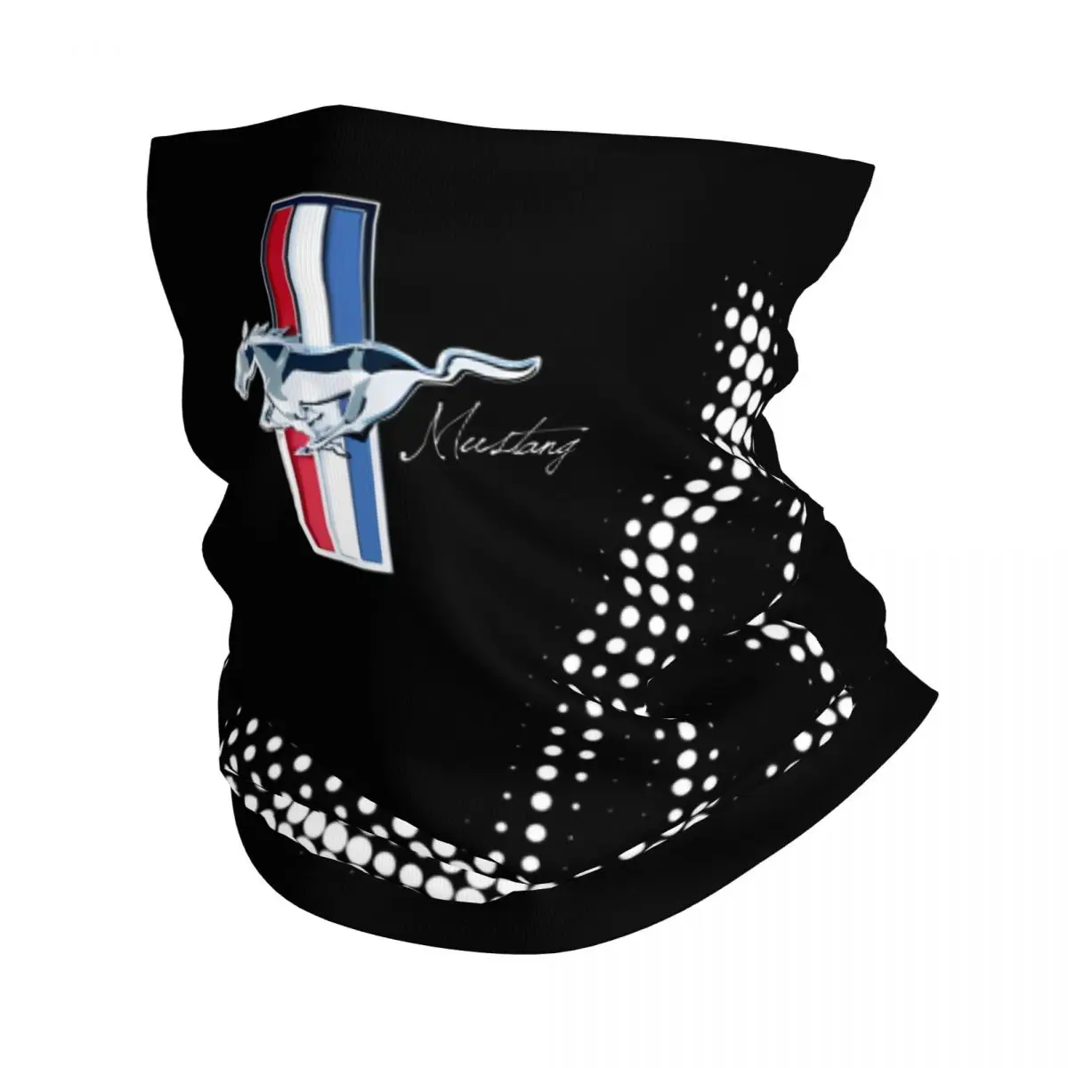 

Mustang Merch Dark Apparel Bandana Neck Cover Motorcycle Club Ford Mustang Wrap Scarf Cycling Scarf Hiking Unisex Adult Winter