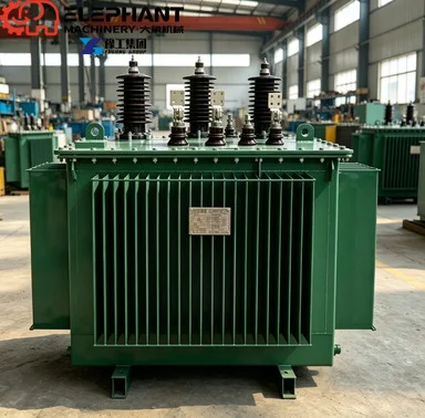 11kV 630kVA 1000kVA 3 Oil Immersed Copper Winding Hermetically Sealed Transformer Level 1 Low Loss Energy Saving For Factory