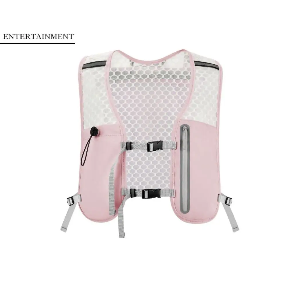 

Breathable Hydration Running Vest Non-Slip Lightweight Hydration Vest Sport Bag Multifunctional Reflective Design