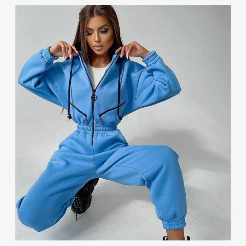 Damski kombinezon uliczny, ogrodniczki, zdobione diamentami, średni stan, długie spodnie, regularny krój, cienka kolekcja zimowa.