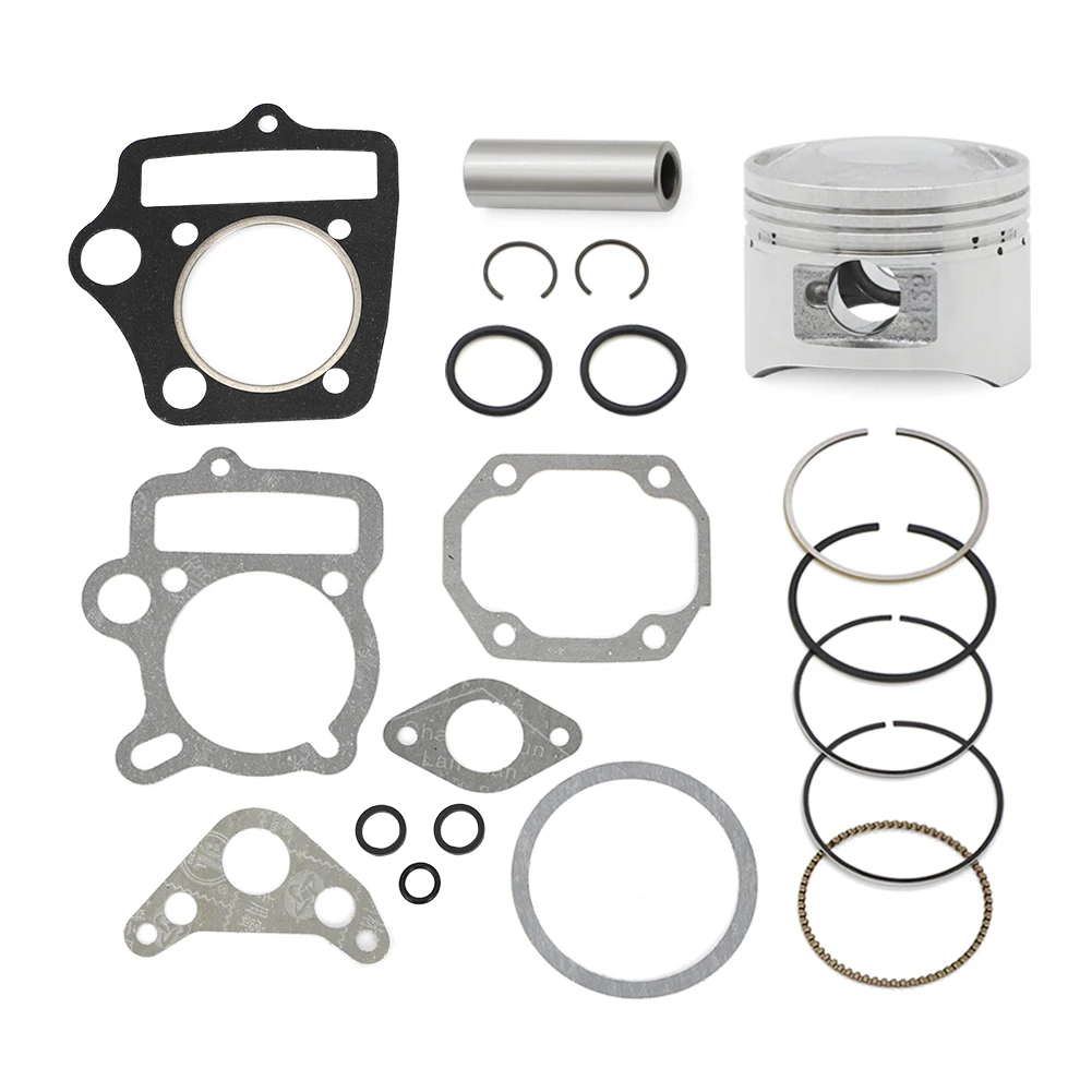 Full Set PISTON KIT RINGS GASKETS 125CC for SSR BAJA ROKETA APOLLO COOLSTER BMS DIRT PIT BIKE