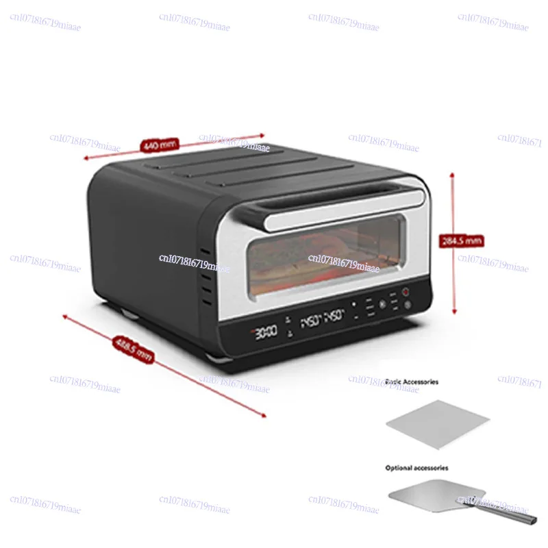 Multifunktionaler Haushalts-Elektroofen, 1700 W, automatischer Elektroofen mit hoher Leistung und großer Kapazität