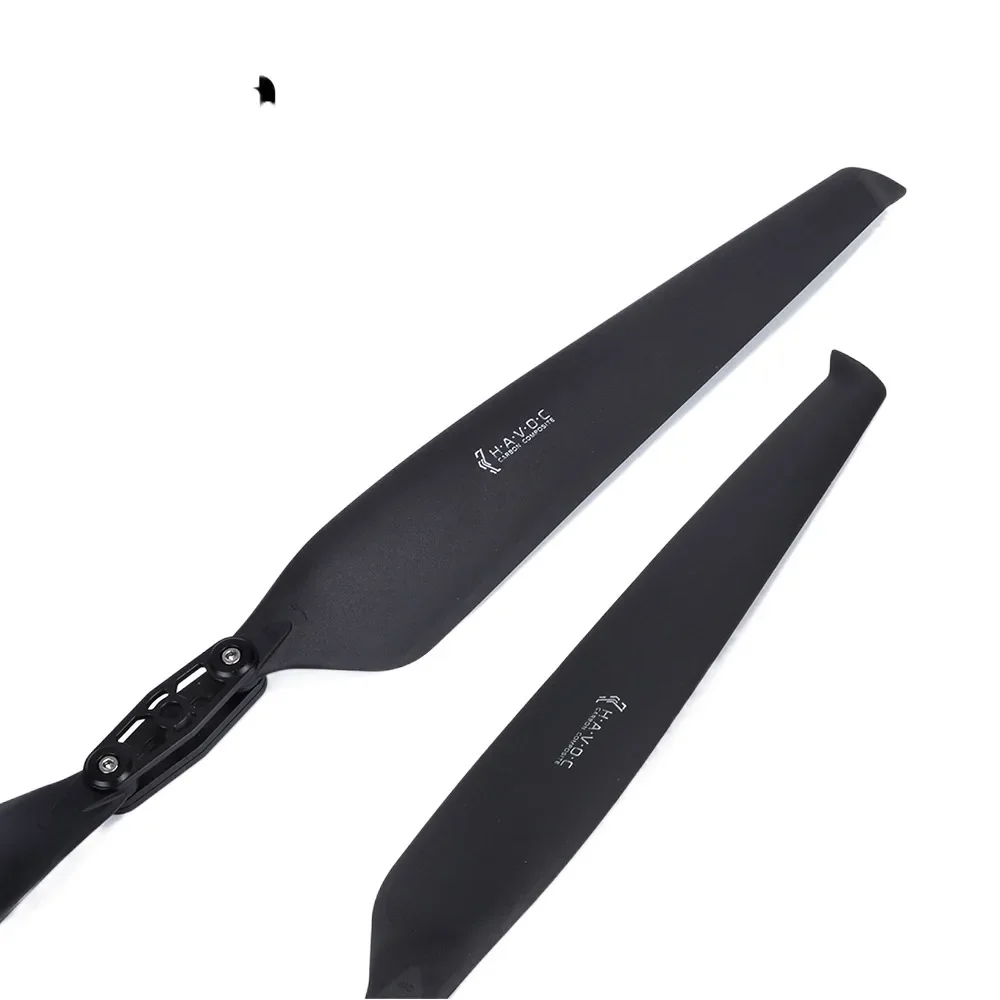 HAVOC 22x7.0 in Inch  CW+CCW Lightweighting Carbon Fiber Plastic Folding Propeller for U-AV Dr-one Motor Multirotor