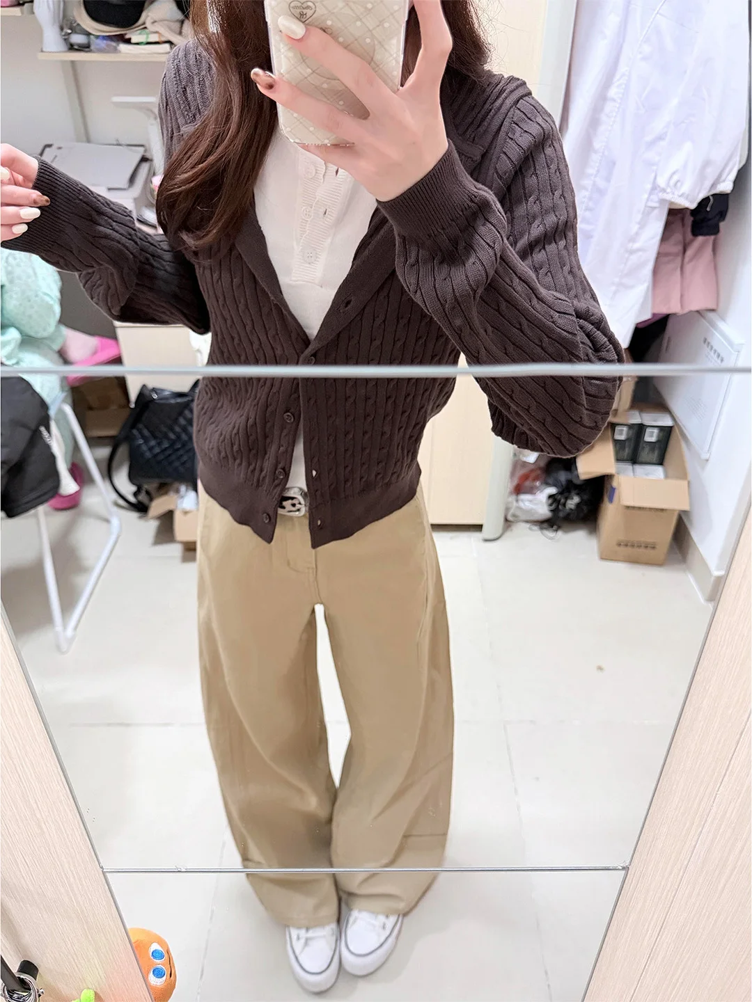 

Summer New plus Size Khaki Washed Slim Wide Leg Denim Jeans Women's Lazy Style High Waist American Style Casual Pure Color