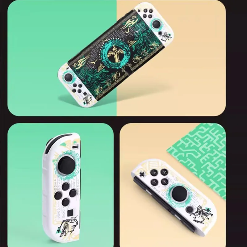 2025 New Limited Hard Shell Case for Switch Oled Console, Anti-slip Protection Skin Case for NS Oled Joy Con Controller