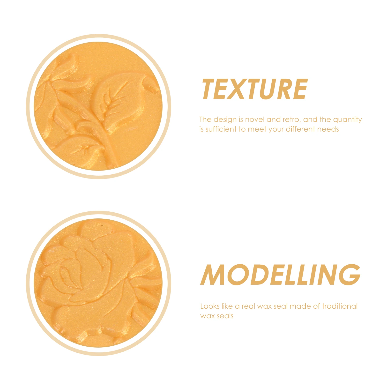 

50 Pcs Wax Sealer Card Seals Adhesive Stickers Envelope Letter Self-adhesive Sealing