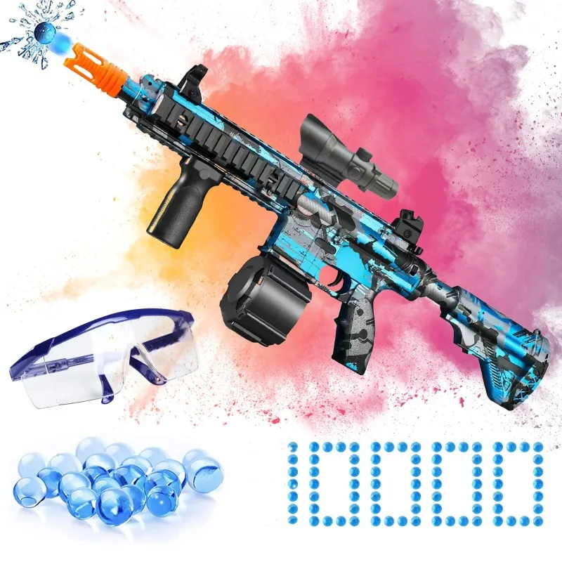 M416 bombe à eau Blaster pistolet électrique Graffiti fusil à Air armes Paintball jouet pistolets pistolet pneumatique pour jouet de tir