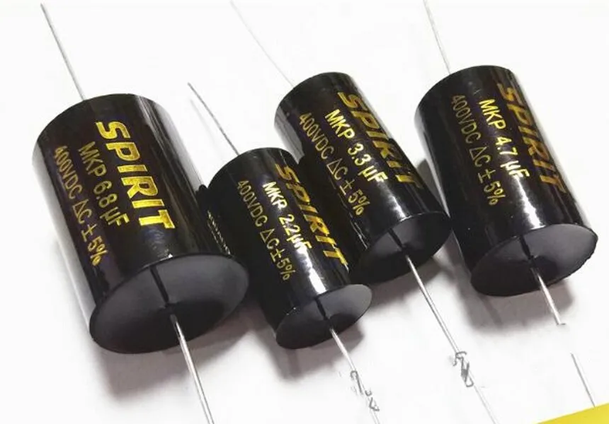 2pcs 2.2uF~10uF 400V Speaker Divider Capacitors MKP Non-Polarity Axial Capacitor