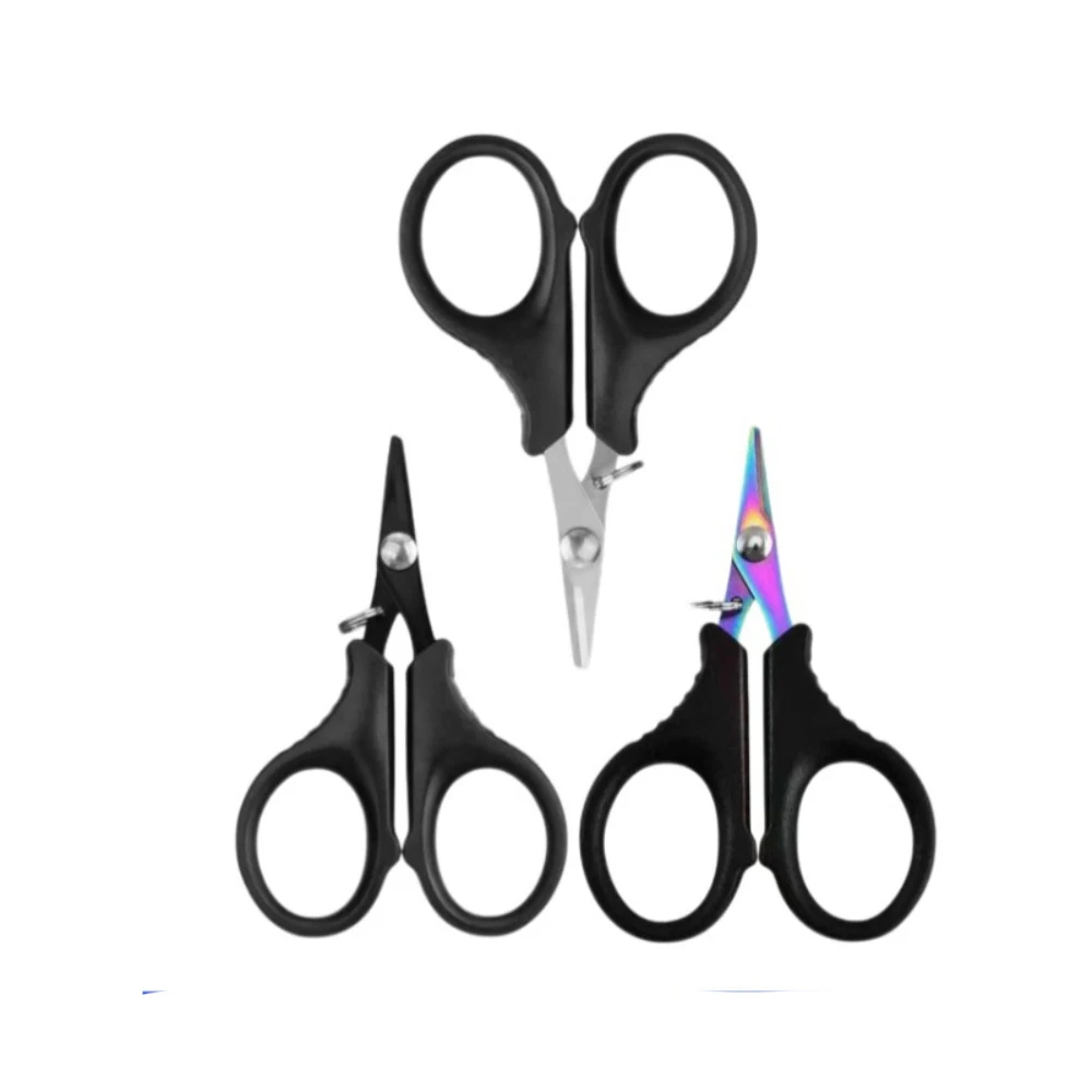 

Fishing Scissors Stainless Steel Portable Multifunction Scissors Cut PE Braid Line Carp Fishing Tools Accessories
