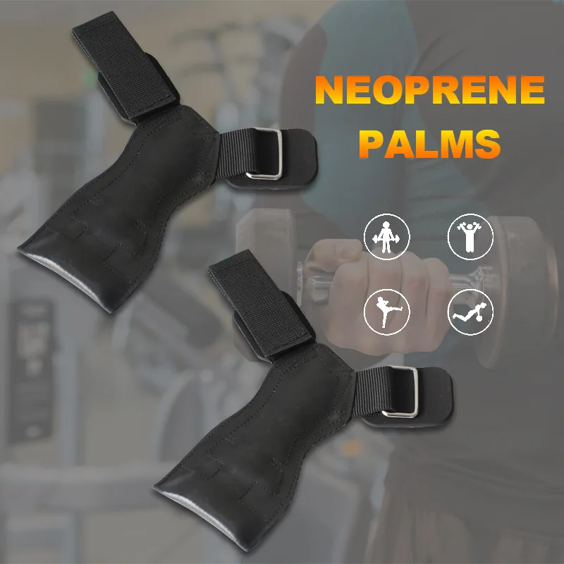 Rubber Gym Gloves Grips, Anti-Skid, Weight Lifting Gloves, Wrist Support, Palm Guard, Deadlift Belt, Workout, Fitness