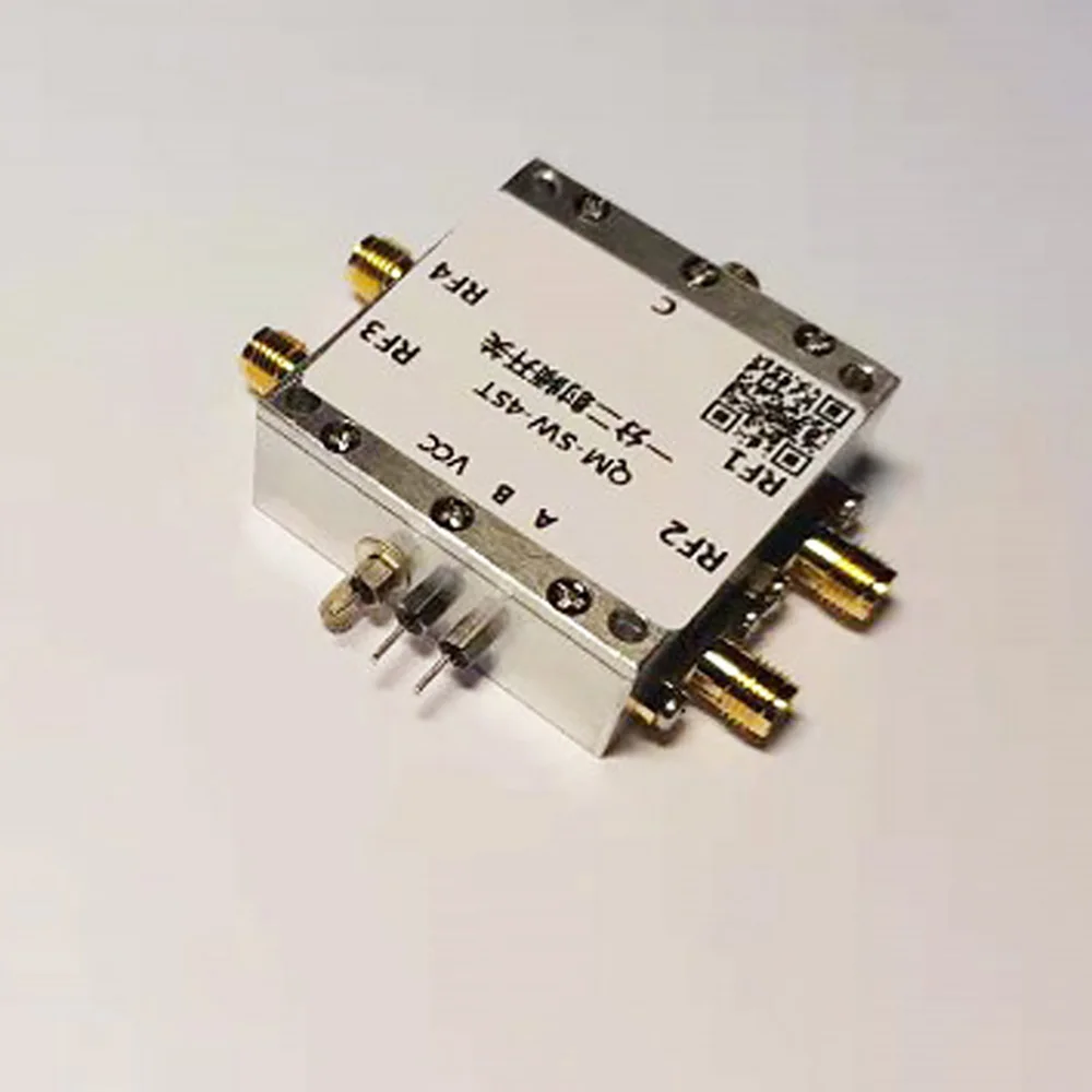 Imagem -03 - Interruptor Sp4t dc 0.16ghz rf Único Pólo rf Interruptor a para Microondas Interruptor de Lance Interruptor Eletrônico Band Switching