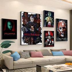 1PC Hellraiser Fantasy Horror Suspense Movie Poster Stickers art wall Murals decor Game Room Decor Gifts Kawaii HD painting Cat