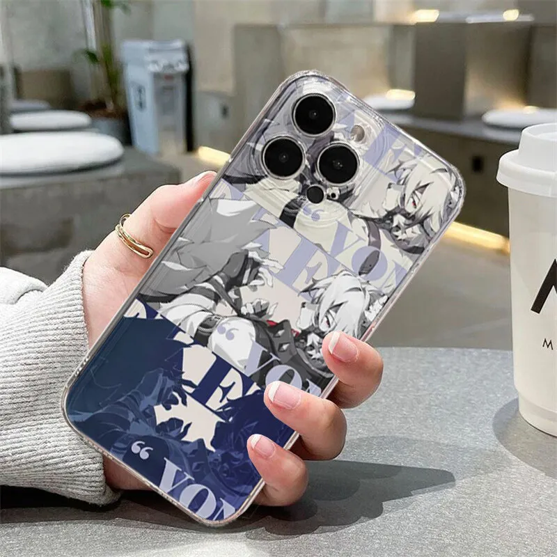 Чехол Game Zenless Zone Zero Ellen Joe для Motorola Moto G22 G30 G52 G32 G73 G72 G71 G60S G9 Play Plus EDGE 40 PRO Clear Cover