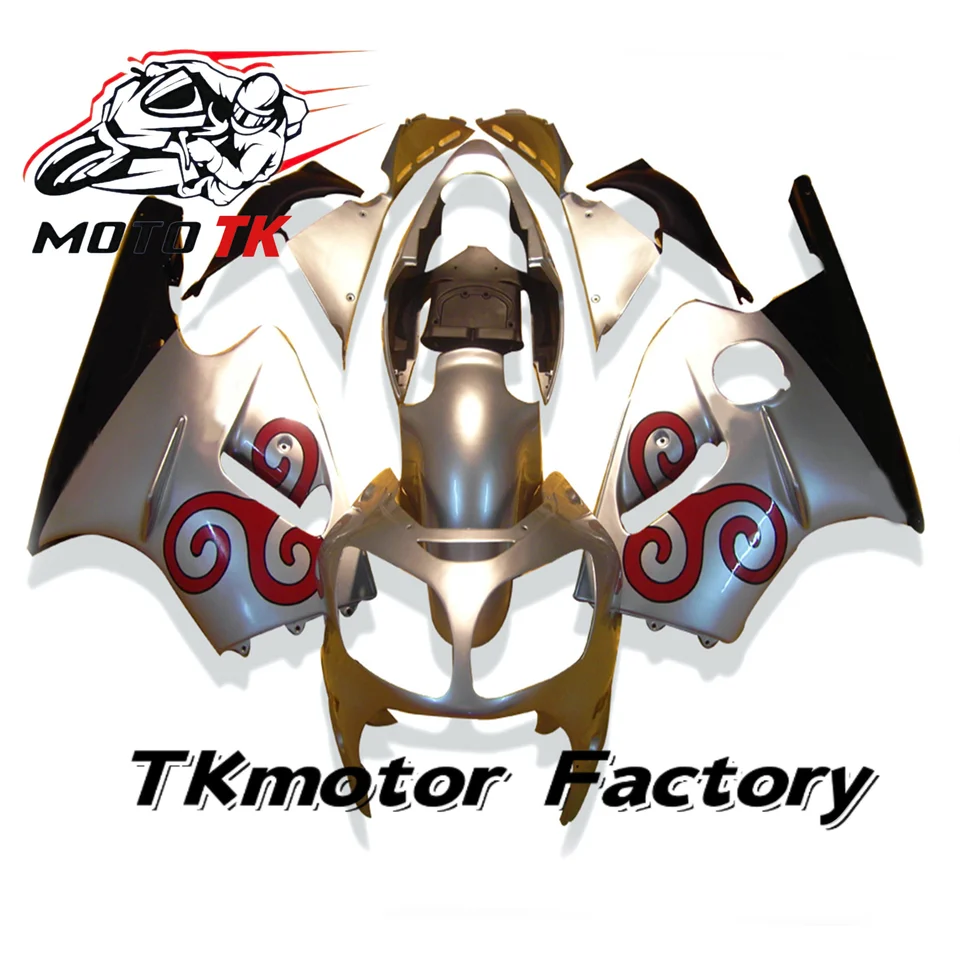 オートバイフェアリングキット Kawasaki ZX12R 2000 2001 ABS 射出成形