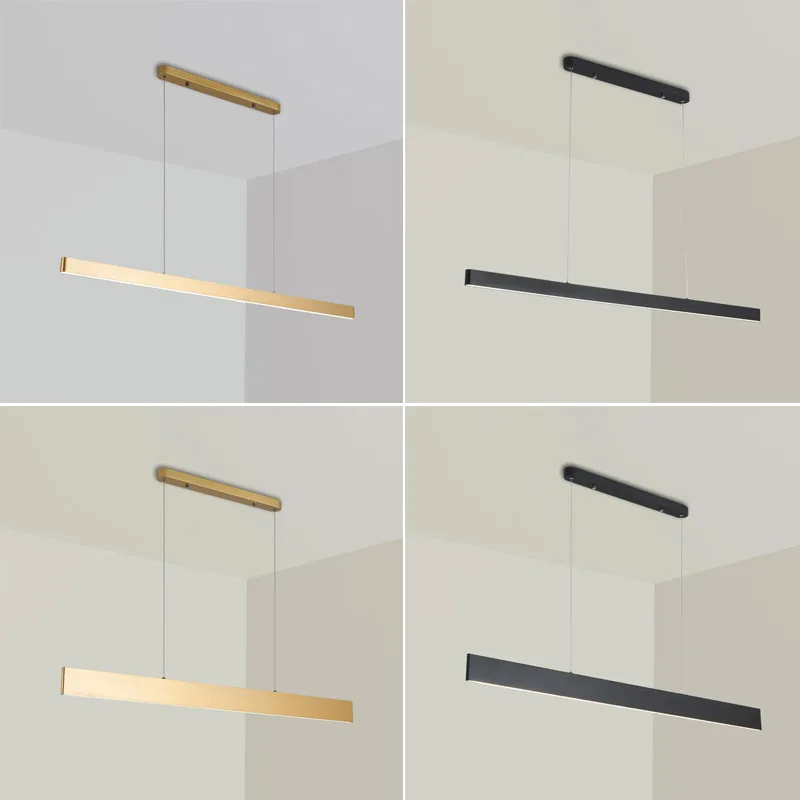 Modern Minimalist Decor Ceiling Chandelier Lamp Living Rroom Kitchen Dining Table Food Tables Coffee Tables Lighting Suspension