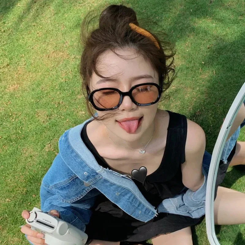 Trendy Square Men Women Sunglasses Fashion New Hip Hop Sun Glasses Retro Rectangular Shades UV400 Outdoor Sunscreen Eyewear