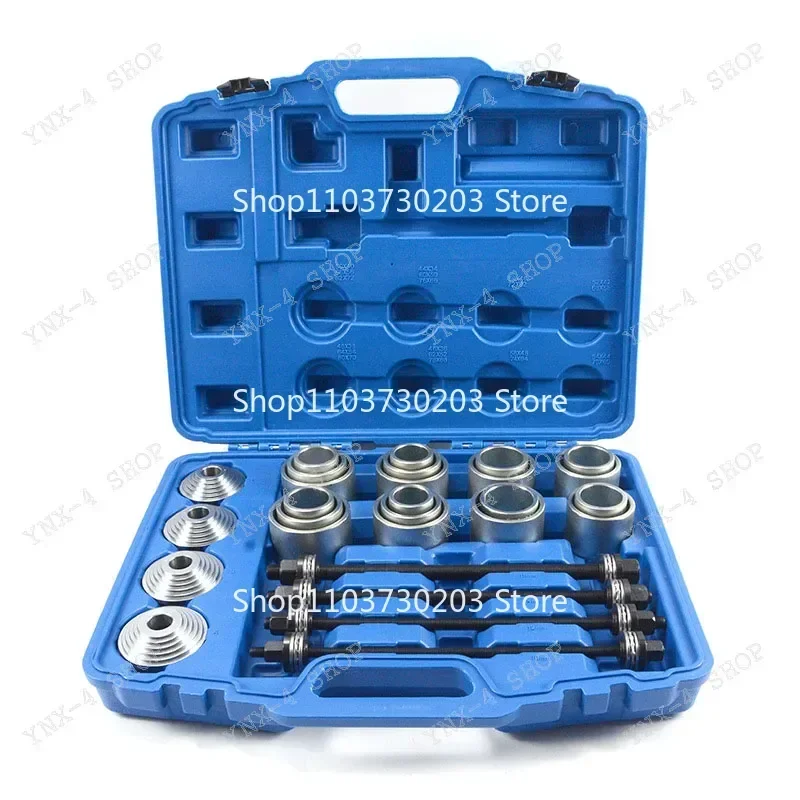 

28Pcs /set Automotive Universal Rubber Sleeve Replacement Tool Rear Axle Lower Arm Bushing Disassembly Tool