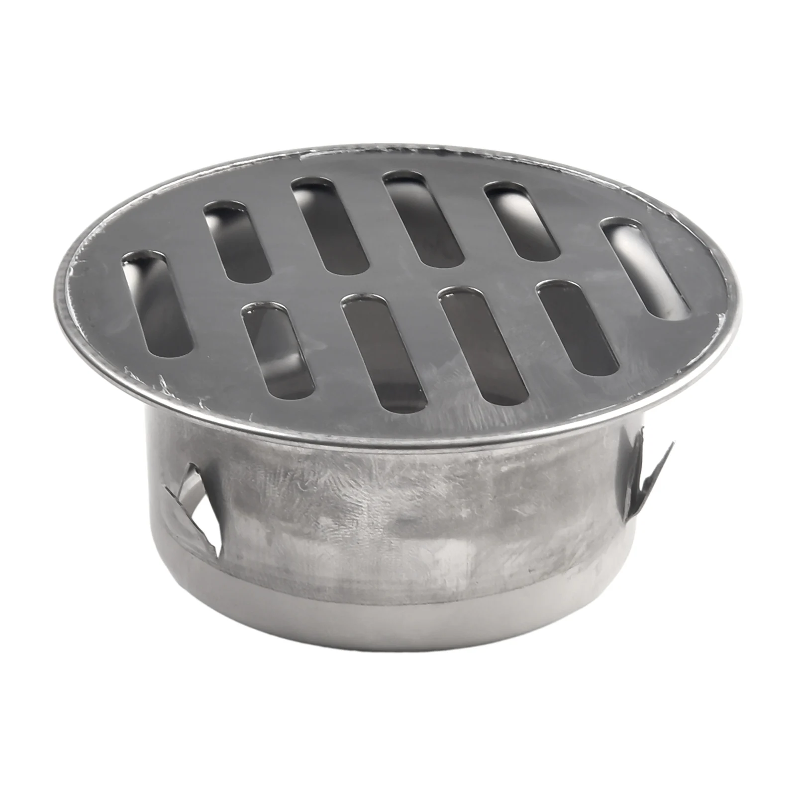 Stainless Steel Floor Drain for External Drainage Applications Including Roof Balcony and Garden with PVC Compatibility
