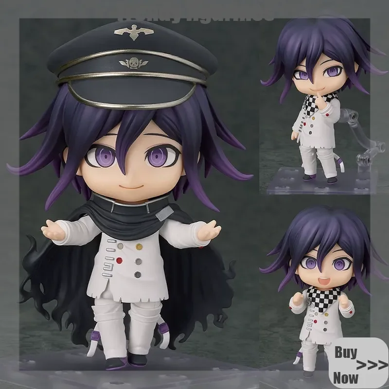 【Spot】10 cm Gsc Anime Kokichi Oma Nendoroid 2802 Q Version PVC bewegliche Actionfigur Desktop-Ornament Sammlerstück Spielzeug Geschenk