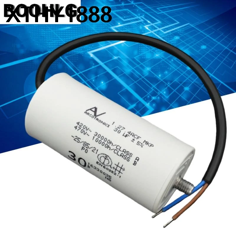 

1 шт. 1.27.4ACF 30uF конденсатор для запуска двигателя